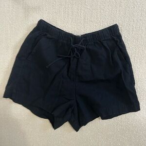 Abercrombie Linen-Blend Pull On Shorts